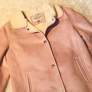 Talbots Pink Suede Jacket 55% Sale